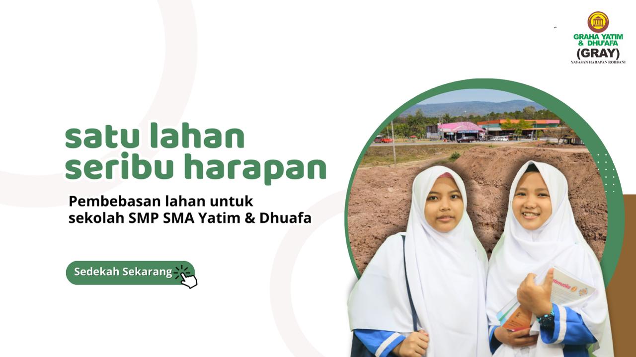 Donasi Pembesan Lahan Sekolah Yatim