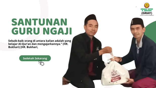 Investasi Jariyah Guru Ngaji